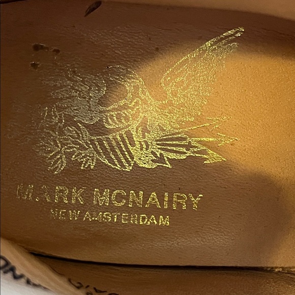 MARK MCNAIRY RARE Canvas Lace Up Chukka Boots Red White Polka Dots Women’s 5 - Picture 7 of 8